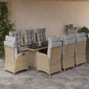 9-Delige Tuinset Poly Rattan
