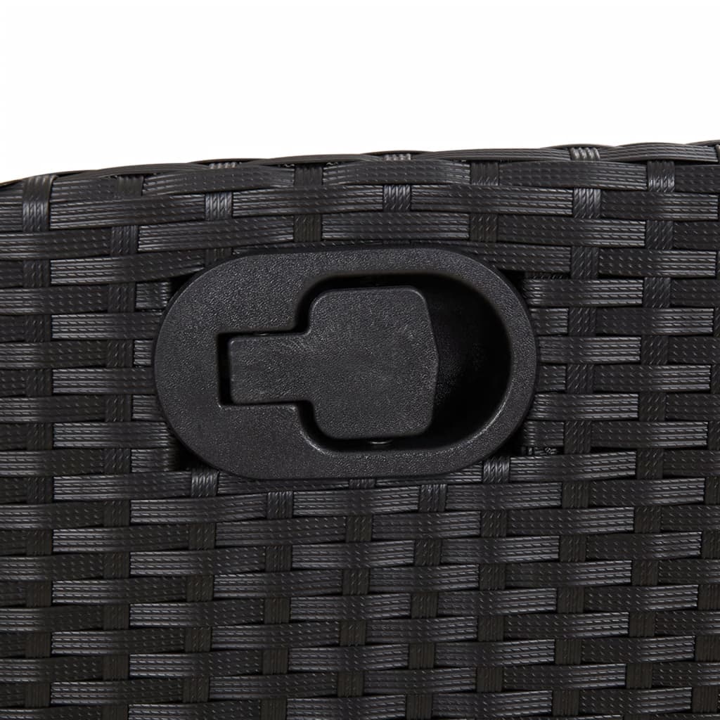 7-Delige Tuinset Met Kussens Poly Rattan