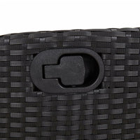 7-Delige Tuinset Met Kussens Poly Rattan