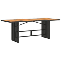7-Delige Tuinset Met Kussens Poly Rattan