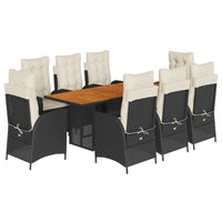 9-Delige Tuinset Poly Rattan