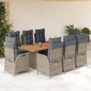 9-Delige Tuinset Poly Rattan