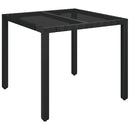 5-Delige Tuinset Met Kussens Poly Rattan
