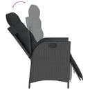 5-Delige Tuinset Met Kussens Poly Rattan