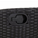 5-Delige Tuinset Met Kussens Poly Rattan