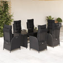 9-Delige Tuinset Met Kussens Poly Rattan