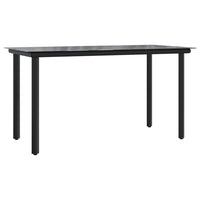5-Delige Tuinset Met Kussens Poly Rattan Bruin