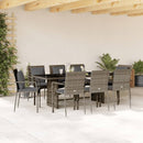 9-Delige Tuinset Poly Rattan