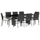 9-Delige Tuinset Poly Rattan