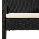 7-Delige Tuinset Met Kussens Poly Rattan