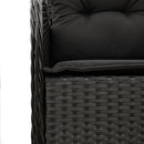 7-Delige Tuinset Met Kussens Poly Rattan