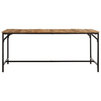 Eettafel Massief Hout Ruw Mangohout