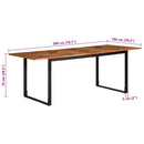 Eettafel Massief Acaciahout