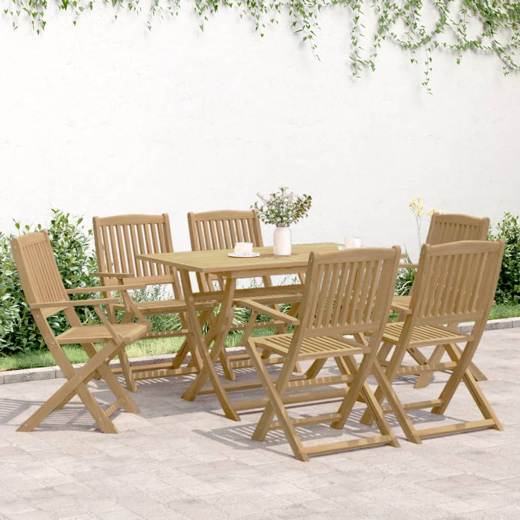 7-Delige Tuinset Massief Acaciahout