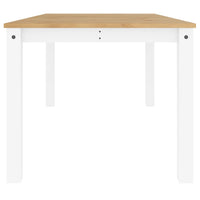 Eettafel Panama 180X90X75 Cm Massief Grenenhout Wit