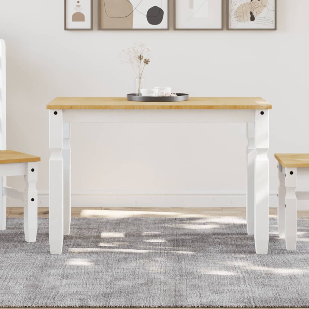 Eettafel Corona 160X80X75 Cm Massief Grenenhout