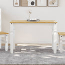 Eettafel Corona 160X80X75 Cm Massief Grenenhout