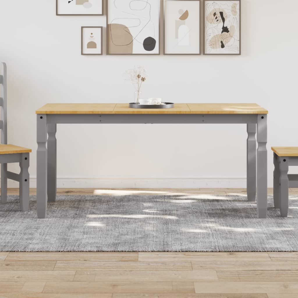 Eettafel Corona 160X80X75 Cm Massief Grenenhout