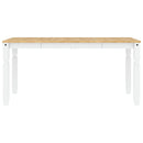 Eettafel Corona 160X80X75 Cm Massief Grenenhout