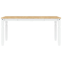 Eettafel Corona 160X80X75 Cm Massief Grenenhout