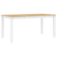 Eettafel Corona 160X80X75 Cm Massief Grenenhout