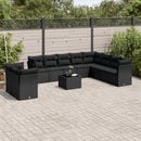 1 Tuinset Met Kussens Poly Rattan