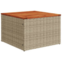 1 Tuinset Met Kussens Poly Rattan