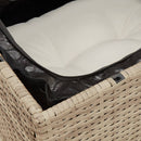 1 Tuinset Met Kussens Poly Rattan