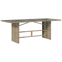 9-Delige Tuinset Met Kussens Poly Rattan