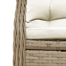 9-Delige Tuinset Met Kussens Poly Rattan