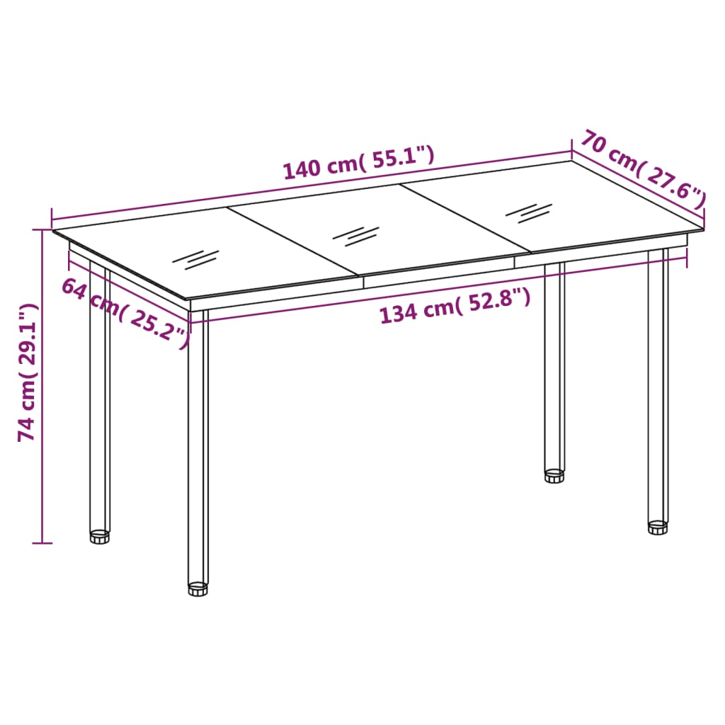 5-Delige Tuinset Met Kussens Poly Rattan