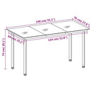 5-Delige Tuinset Met Kussens Poly Rattan