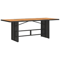 7-Delige Tuinset Met Kussens Poly Rattan