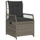 5-Delige Tuinset Met Kussens Poly Rattan