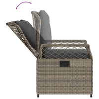 5-Delige Tuinset Met Kussens Poly Rattan