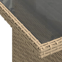 1 Tuinset Met Kussens Poly Rattan