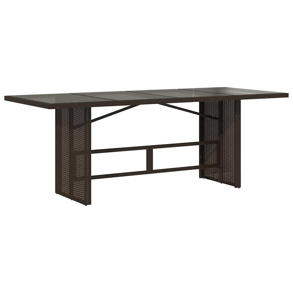 Tuinset Met Kussens Poly Rattan Bruin