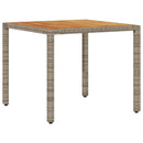 3-Delige Tuinset Met Kussens Poly Rattan En Acaciahout