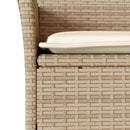 5-Delige Tuinset Met Kussens Poly Rattan En Acaciahout