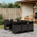 13-Delige Tuinset Met Kussens Poly Rattan