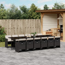 13-Delige Tuinset Met Kussens Poly Rattan