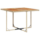 9-Delige Tuinset Met Kussens Poly Rattan