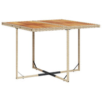 9-Delige Tuinset Met Kussens Poly Rattan