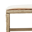 9-Delige Tuinset Met Kussens Poly Rattan