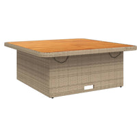 Tuinset Met Kussens Poly Rattan Beige