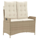 Tuinset Met Kussens Poly Rattan Beige