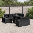 1 Tuinset Met Kussens Poly Rattan