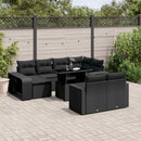 1 Tuinset Met Kussens Poly Rattan