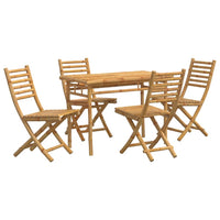 5-Delige Tuinset Bamboe Taupe