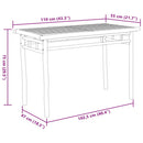 5-Delige Tuinset Bamboe Taupe